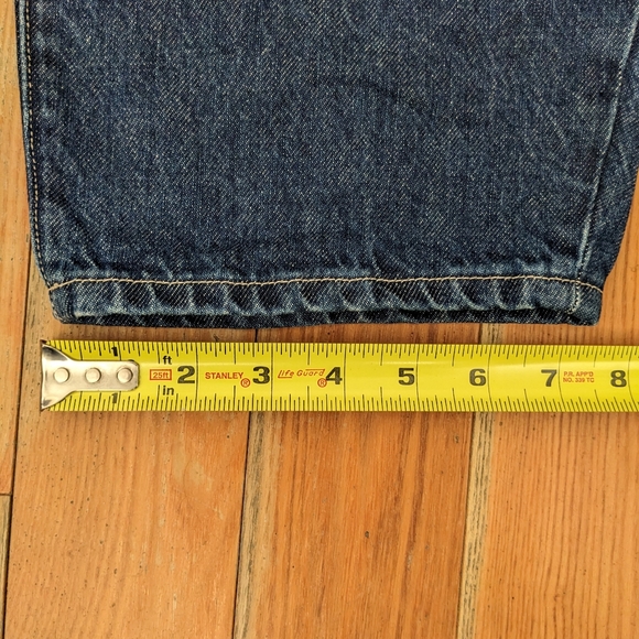FRAME Distressed Dark Wash Jeans Size 31 - Picture 2 of 10